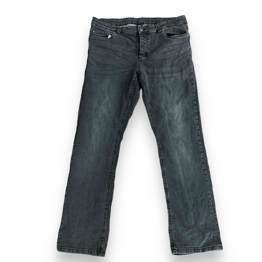 Livergy gray straight leg jeans